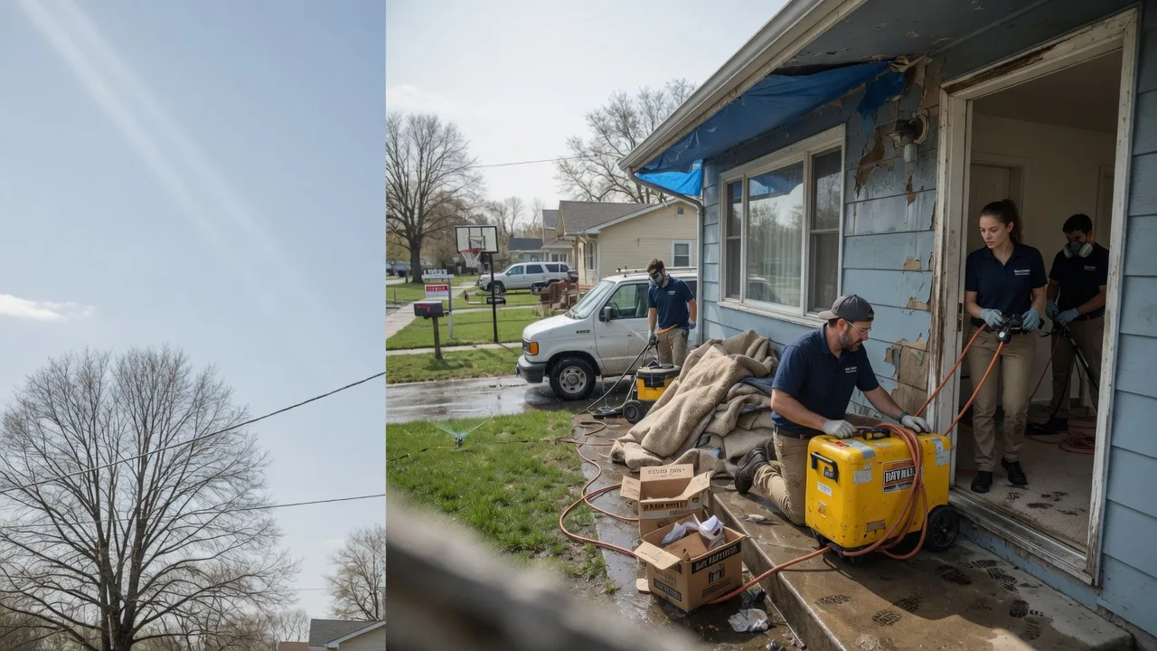 Basement Flood Cleanup in Becker, MN near me